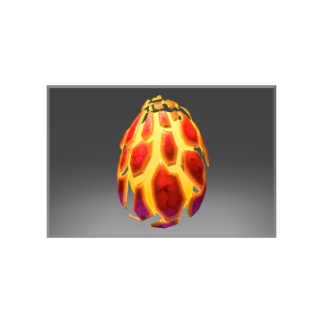 Autographed Egg of the Vermillion Crucible