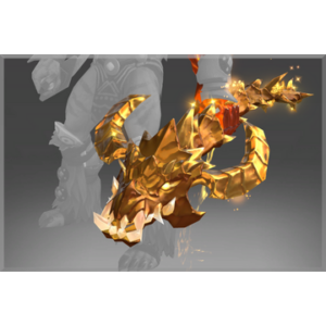Autographed Golden Draca Maw