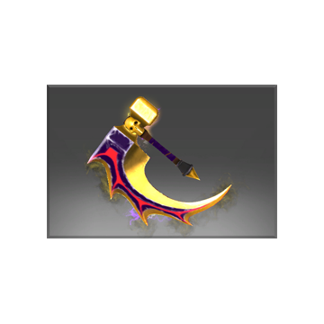 Autographed Golden Offhand Basher of Mage Skulls