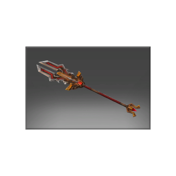 Autographed Halberd of the Battlefield