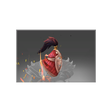 Autographed Hood of the Forsaken Flame