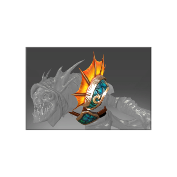 Autographed Pauldron of the Ocean Conqueror