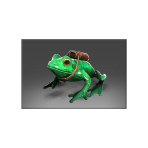 Autographed Skip the Delivery Frog