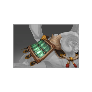 Autographed Spaulders of the Wyrmforge Shard