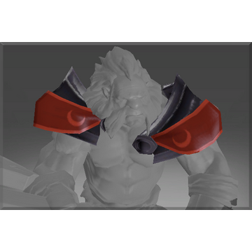 Auspicious Bloodmist Pauldrons