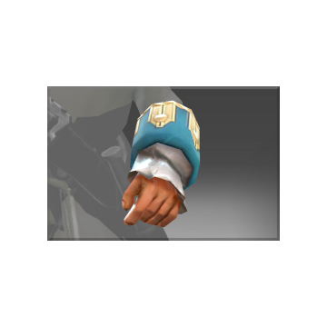 Autographed Commodore's Puffy Cuffs