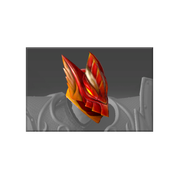 Auspicious Crimson Wyvern Helm