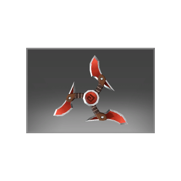 Auspicious Shuriken of the Crimson Cut-throat