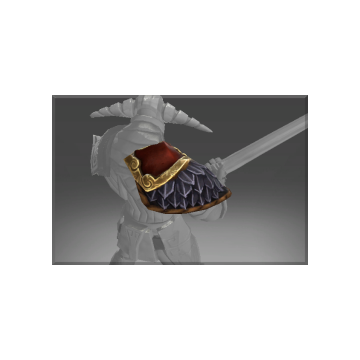Autographed Armature of the Belligerent Ram Pauldron
