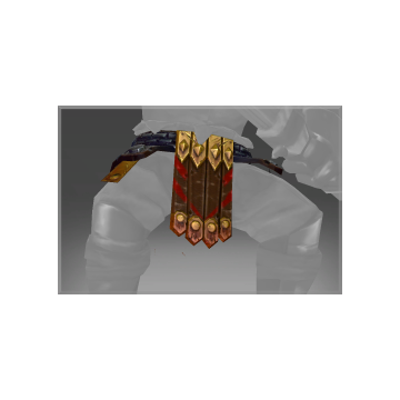 Autographed Belt of the Shattered Vanguard