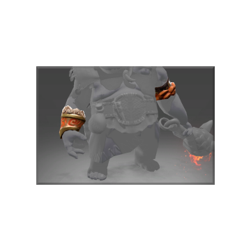 Autographed Bracer and Band of Ancestral Luck